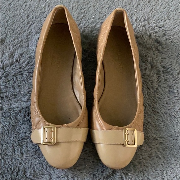 Burberry Avon House Check Ballet Flats Size 39 - Picture 2 of 8